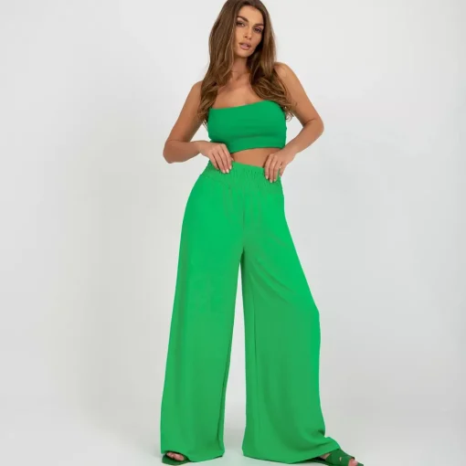 JEANS Housut>Adela Dayanara housut vihreä