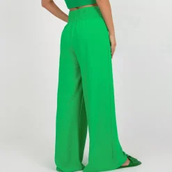 JEANS Housut></noscript>Adela Dayanara housut vihreä