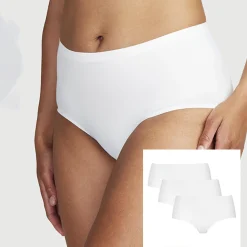 JEANS Alusvaatteet>Alushousut 3-pakkaus valkoinen