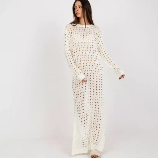 JEANS Neuleet | Maksimekot>Badu Cascade neulemekko l.valkoinen