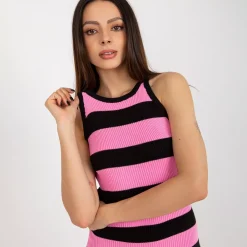 JEANS Minimekot></noscript>Badu Ginna pinkkiraidallinen mekko
