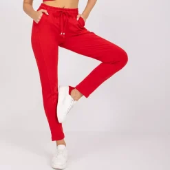 JEANS Housut></noscript>Basic Appro housut punainen