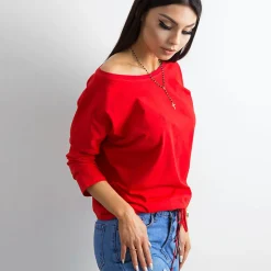 JEANS Pitkähihaiset Paidat>Basic Fiona paita punainen