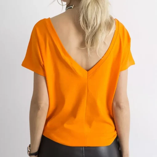JEANS Lyhythihaiset Paidat Ja Topit>Basic Fire t-paita oranssi