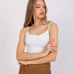 JEANS Lyhythihaiset Paidat Ja Topit>Basic Indiana toppi valkoinen