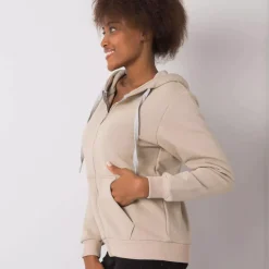 JEANS Takit | Hupparit></noscript>Basic Linda huppari beige