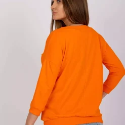 JEANS Pitkähihaiset Paidat></noscript>Basic Oliwia trikoopaita oranssi