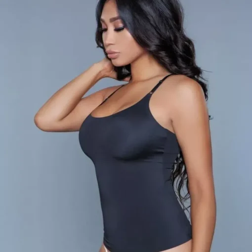 JEANS Lyhythihaiset Paidat Ja Topit | Alusvaatteet>Be Wicked Figure Hugged Shapewear toppi musta