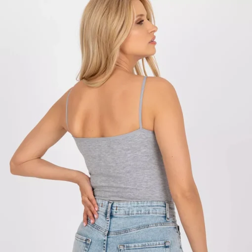 JEANS Lyhythihaiset Paidat Ja Topit>Berrak Lily toppi harmaa