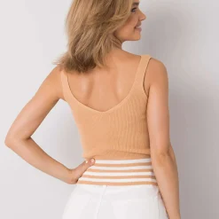 JEANS Lyhythihaiset Paidat Ja Topit>Calben Belvina neuletoppi beige