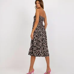JEANS Midimekot></noscript>C&C Julia 2-way kuvioitu mekko musta