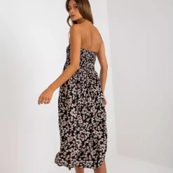 JEANS Midimekot></noscript>C&C Julia 2-way kuvioitu mekko musta