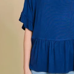 JEANS Lyhythihaiset Paidat Ja Topit | Plus!></noscript>Culture Code Estela trikoopaita ink blue