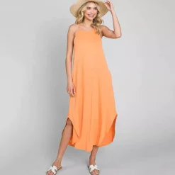 JEANS Maksimekot>Culture Code Itzel trikoomekko salmon