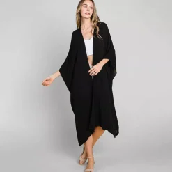 JEANS Takit | Plus!>Culture Code Raquel maxi kimono musta