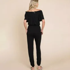 JEANS Jumpsuit-haalarit | Housut></noscript>Culture Code Taria jumpsuit musta