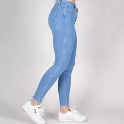 JEANS Farkut></noscript>Daysie skinny stretchfarkut vaaleansininen
