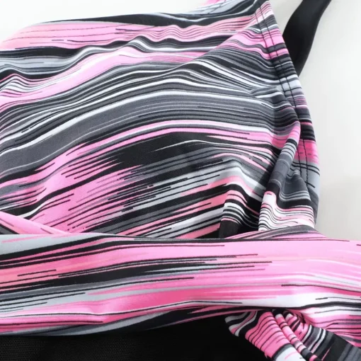 JEANS Uima-asut>Dora Mesh tankinisetti pinkkiraidallinen