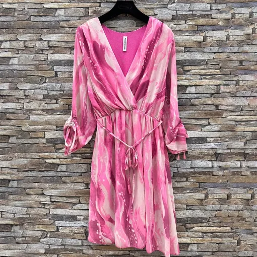 JEANS Minimekot>Elle Diana Waves mekko pinkki
