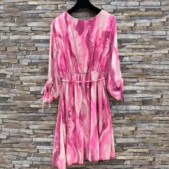 JEANS Minimekot></noscript>Elle Diana Waves mekko pinkki