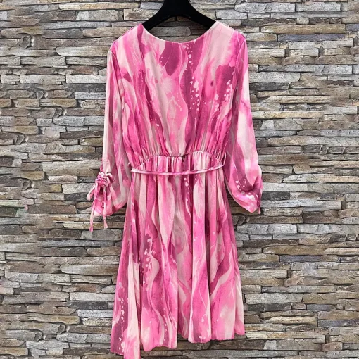 JEANS Minimekot>Elle Diana Waves mekko pinkki
