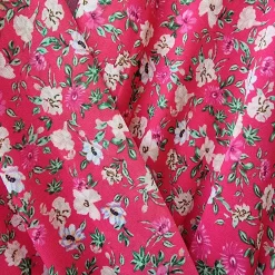 JEANS Minimekot></noscript>Elle Enolie pikkukukkainen mekko vadelma