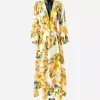 JEANS Maksimekot>Elle Julietta kuvioitu maksimekko mustard