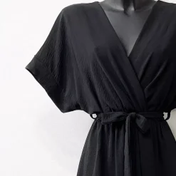 JEANS Maksimekot>Elle Lommy mekko vyöllä musta