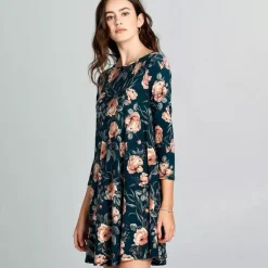 JEANS Minimekot>Emerald Charlotte kuvioitu taskumekko navy
