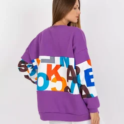 JEANS Pitkähihaiset Paidat></noscript>Exmoda Madalynn collegepaita purppura
