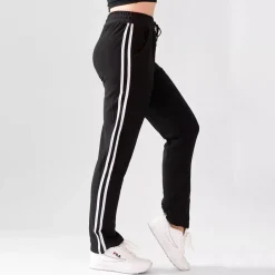 JEANS Housut></noscript>Fashion Evora fleecevuoratut housut musta