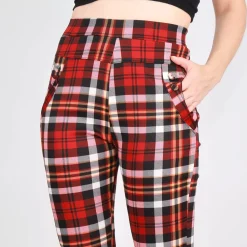 JEANS Housut></noscript>Fashion Lourdes housut punainen