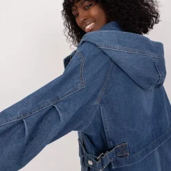 JEANS Takit></noscript>FL Mode hupullinen farkkutakki sininen
