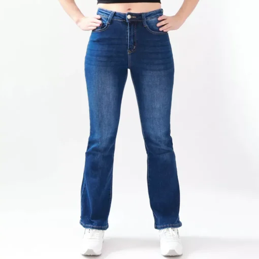 JEANS Farkut>Foly Rose Flared stretchfarkut sininen