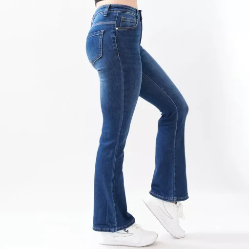 JEANS Farkut>Foly Rose Flared stretchfarkut sininen