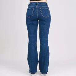 JEANS Farkut></noscript>Foly Rose Flared stretchfarkut t.sininen