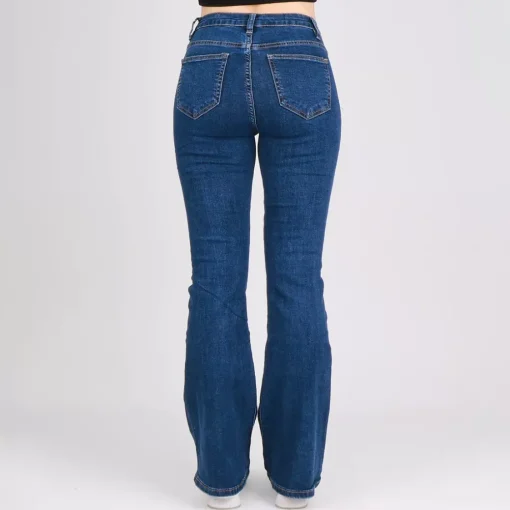JEANS Farkut>Foly Rose Flared stretchfarkut t.sininen
