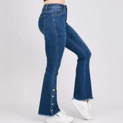 JEANS Farkut></noscript>Foly Rose Flared stretchfarkut t.sininen