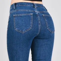 JEANS Farkut></noscript>Foly Rose Flared stretchfarkut t.sininen