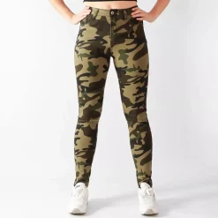 JEANS Farkut>Foly Rose Skinny stretchfarkut maastokuvio