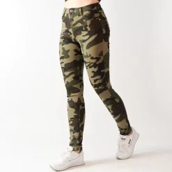JEANS Farkut></noscript>Foly Rose Skinny stretchfarkut maastokuvio