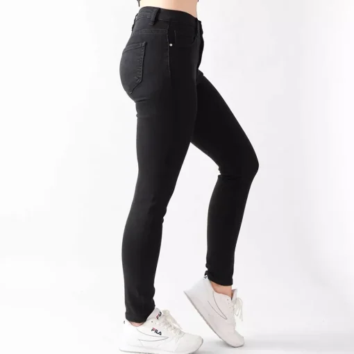 JEANS Farkut>Foly Rose Skinny stretchfarkut musta
