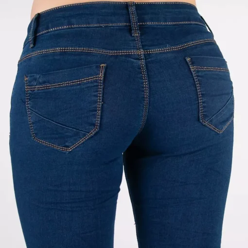 JEANS Farkut>Girl Vivi Distressed farkut tummansininen