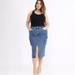 JEANS Hameet | Farkut>Girl Vivi farkkuhame sininen