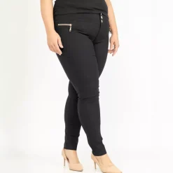 JEANS Housut | Plus!></noscript>Girl Vivi stretch-housut musta