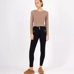 JEANS Housut | Plus!></noscript>Girl Vivi stretch-housut musta