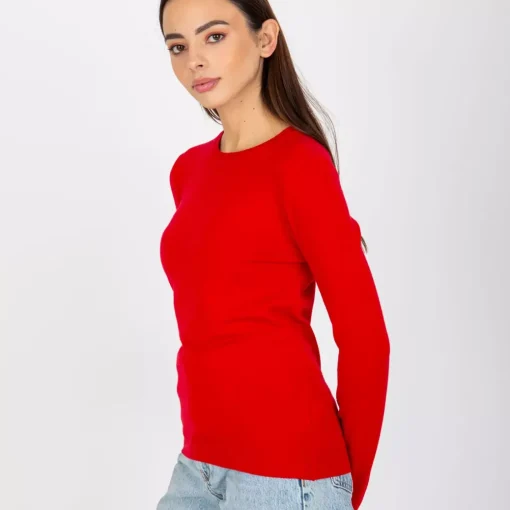 JEANS Pitkähihaiset Paidat>JL Francoise Riley neulospaita punainen