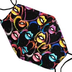 JEANS Kasvosuojat>Kasvosuoja puuvillainen Lipstick Party