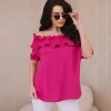 JEANS Lyhythihaiset Paidat Ja Topit>Kesi Amelia Spanish paita fuksia