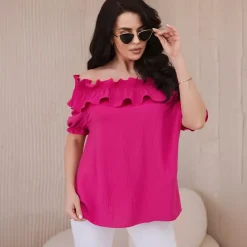 JEANS Lyhythihaiset Paidat Ja Topit>Kesi Amelia Spanish paita fuksia